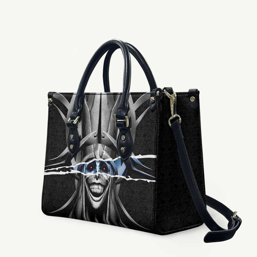 Statue of God Solo Leveling Leather Bag Dark Surreal Gothic Style