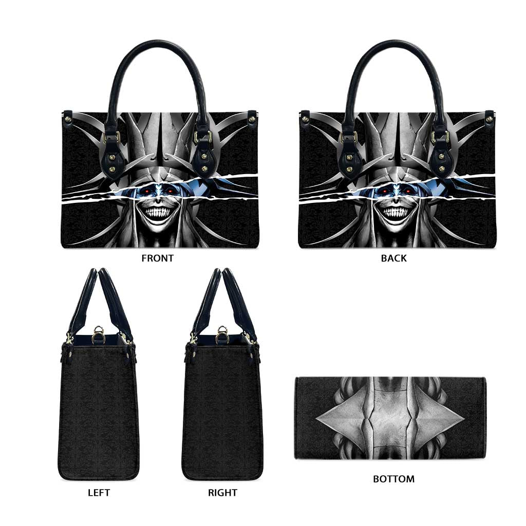 Statue of God Solo Leveling Leather Bag Dark Surreal Gothic Style
