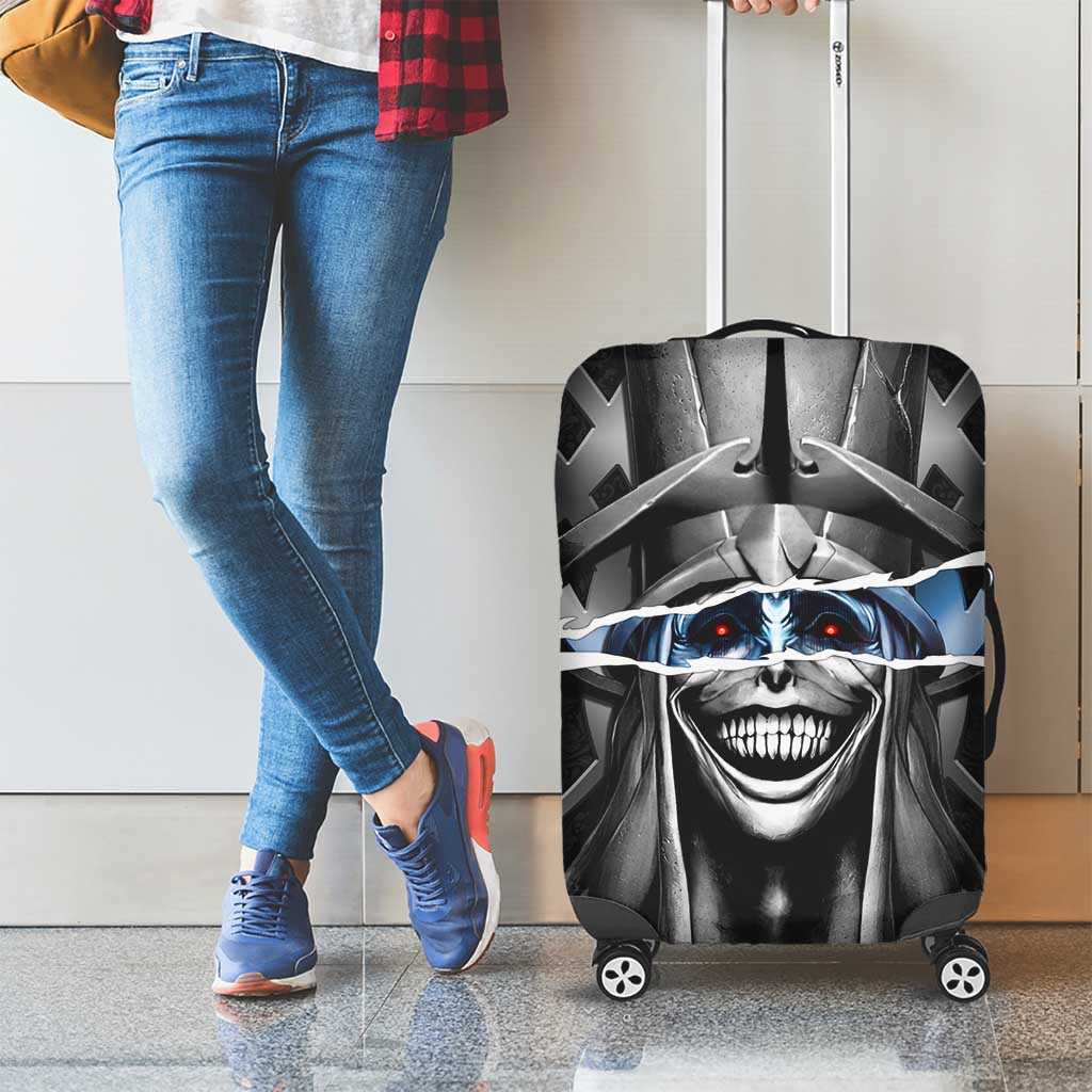 Statue of God Solo Leveling Luggage Cover Dark Surreal Gothic Style