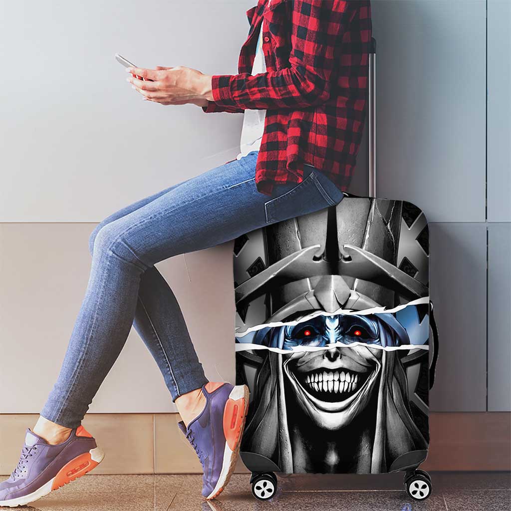 Statue of God Solo Leveling Luggage Cover Dark Surreal Gothic Style