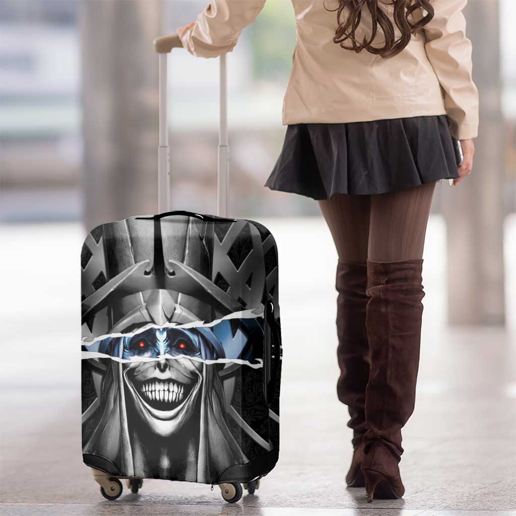 Statue of God Solo Leveling Luggage Cover Dark Surreal Gothic Style