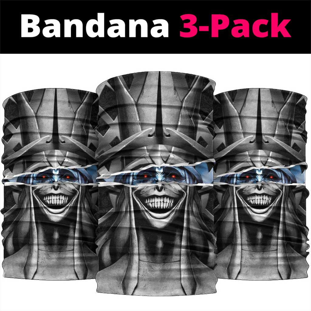 Statue of God Solo Leveling Neck Gaiter Dark Surreal Gothic Style