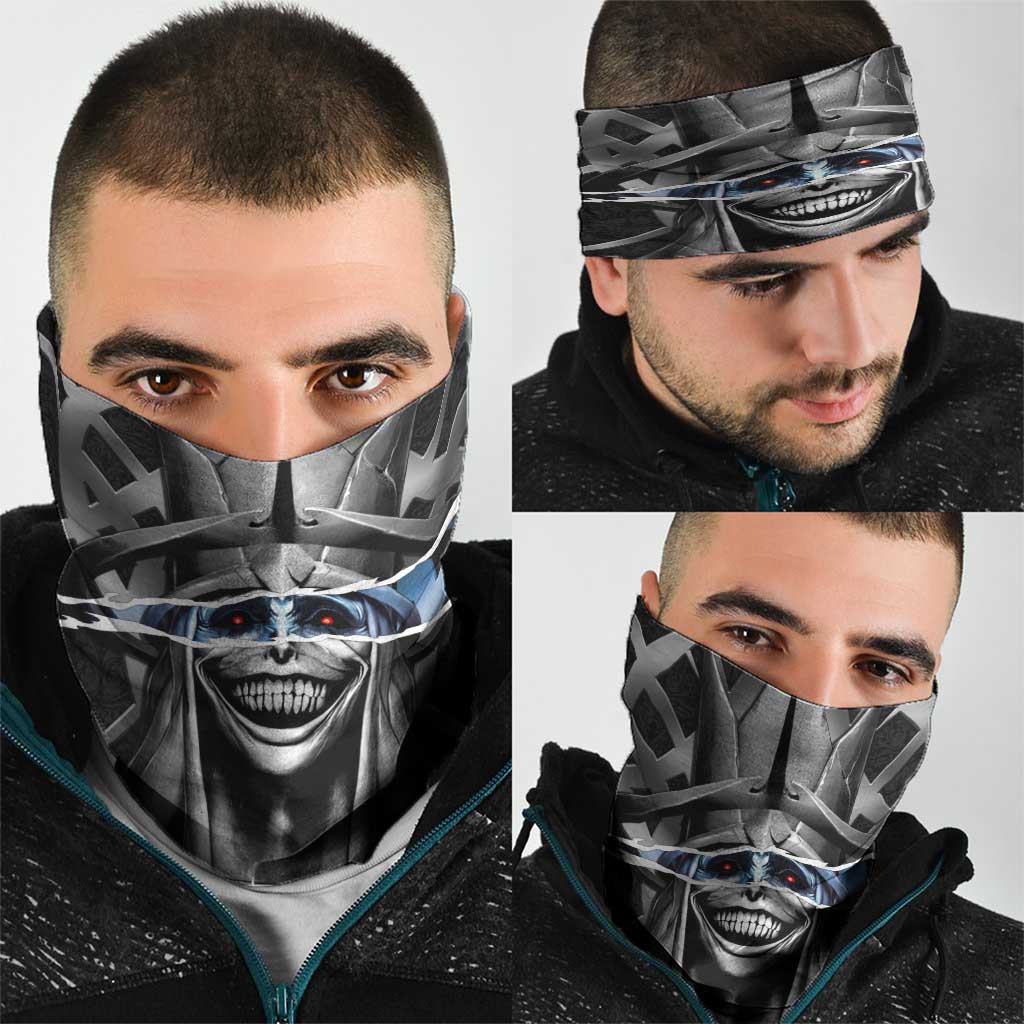 Statue of God Solo Leveling Neck Gaiter Dark Surreal Gothic Style