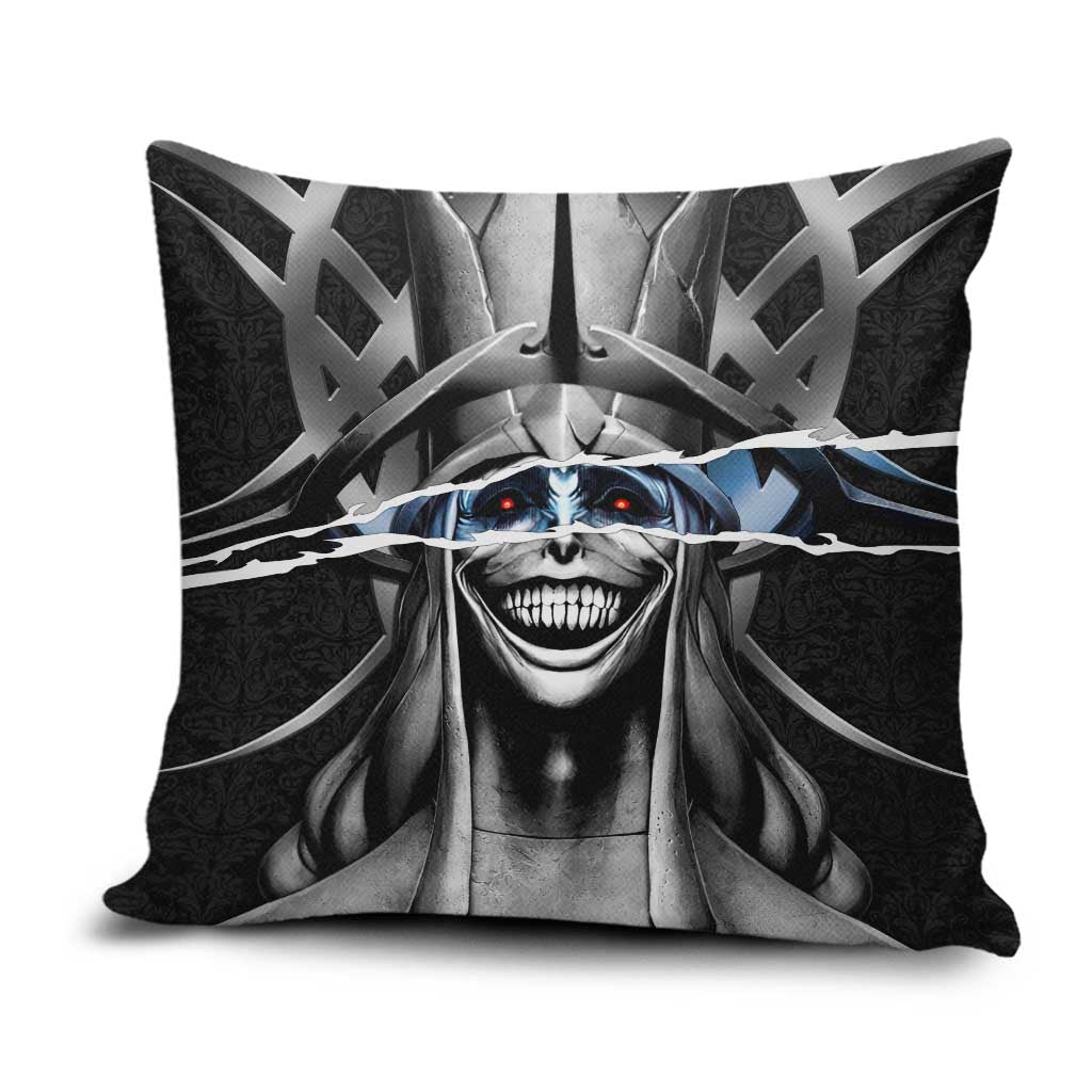 Statue of God Solo Leveling Pillow Cover Dark Surreal Gothic Style