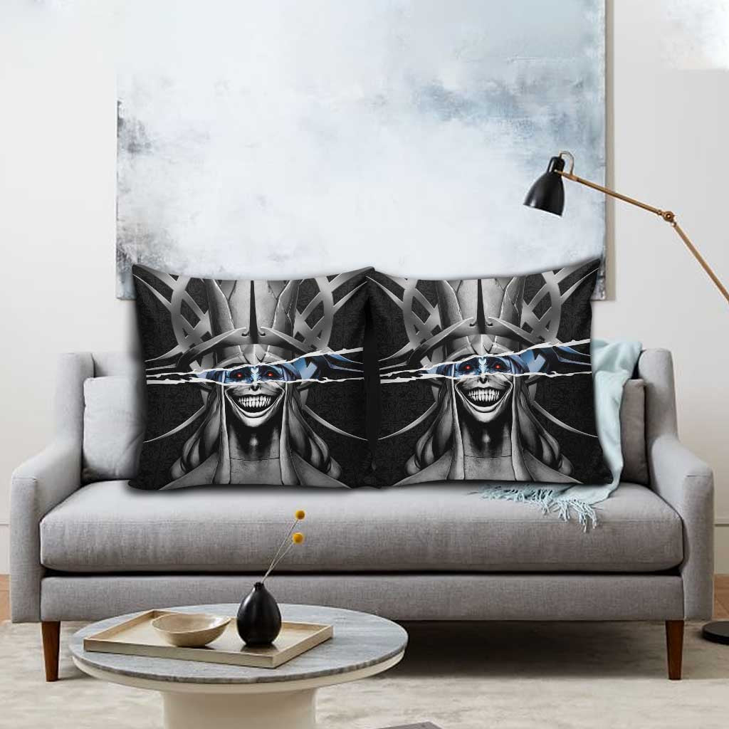 Statue of God Solo Leveling Pillow Cover Dark Surreal Gothic Style