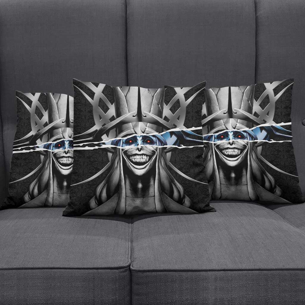 Statue of God Solo Leveling Pillow Cover Dark Surreal Gothic Style