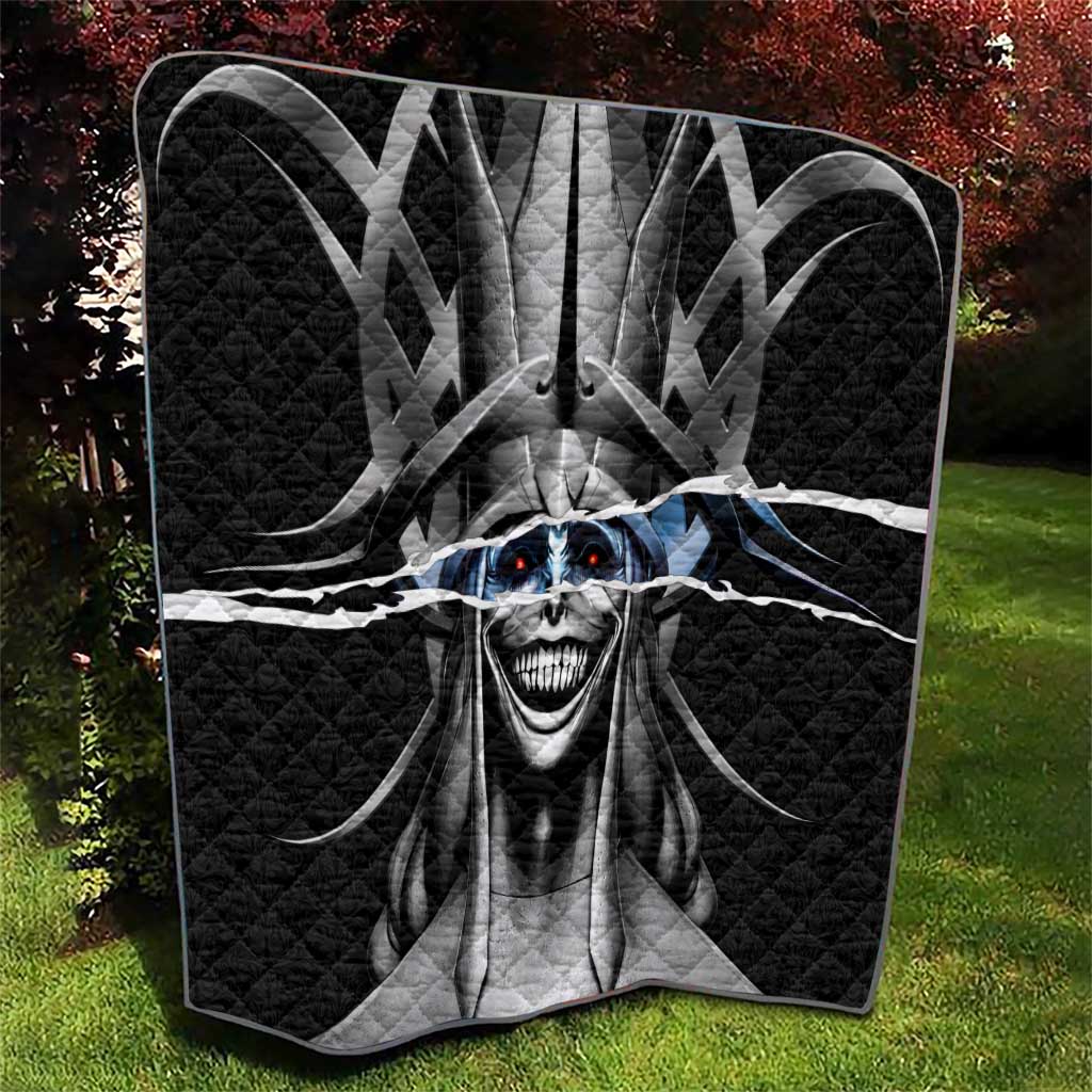 Statue of God Solo Leveling Quilt Dark Surreal Gothic Style