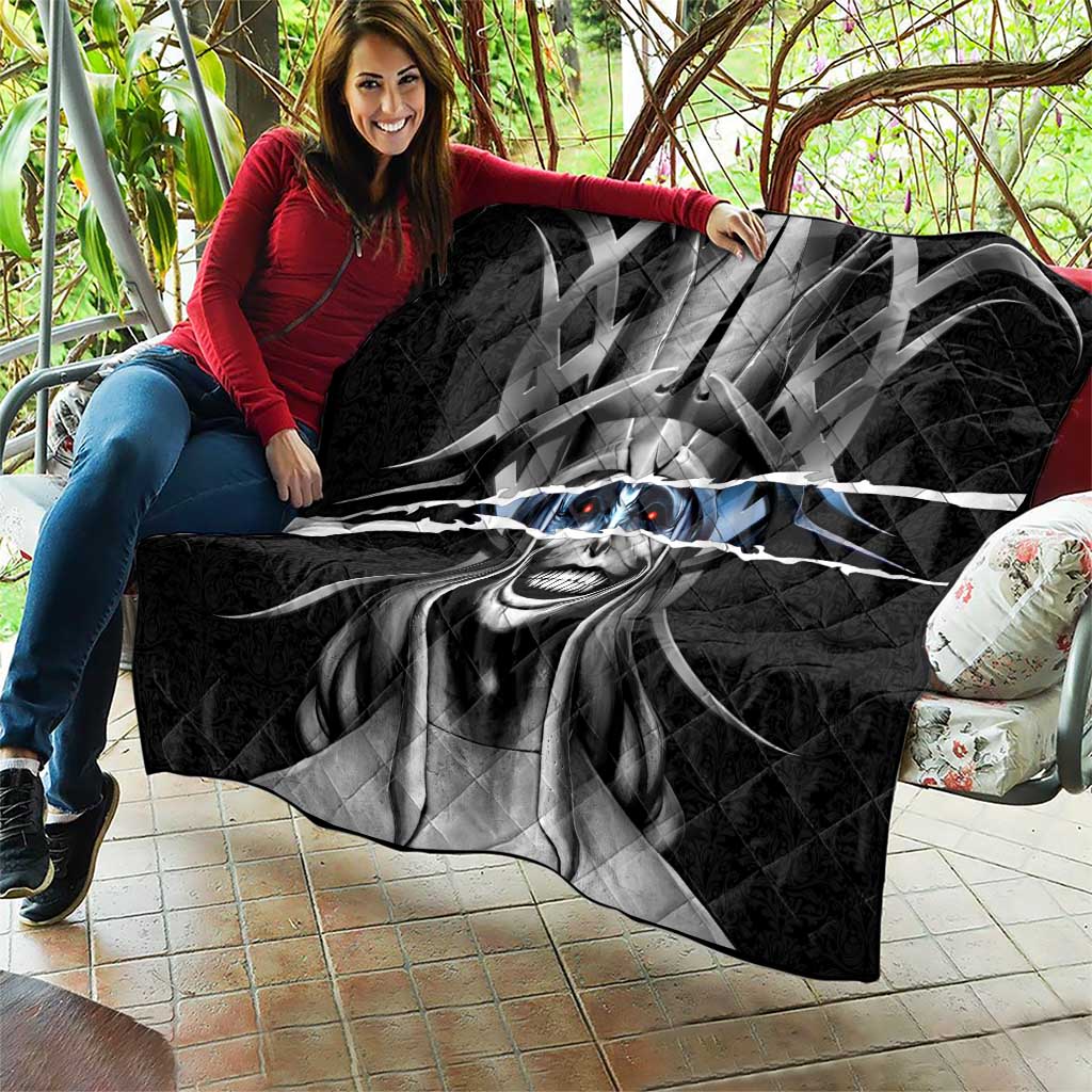 Statue of God Solo Leveling Quilt Dark Surreal Gothic Style
