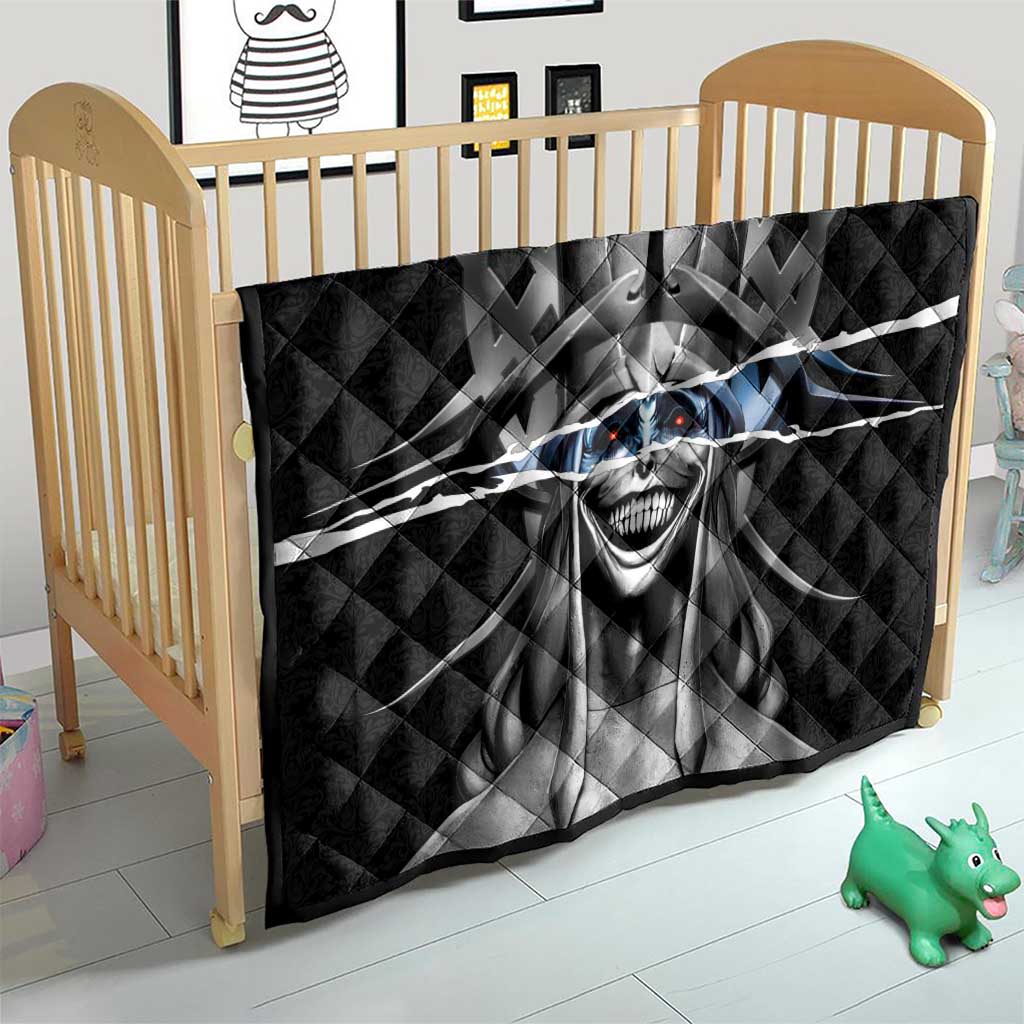 Statue of God Solo Leveling Quilt Dark Surreal Gothic Style