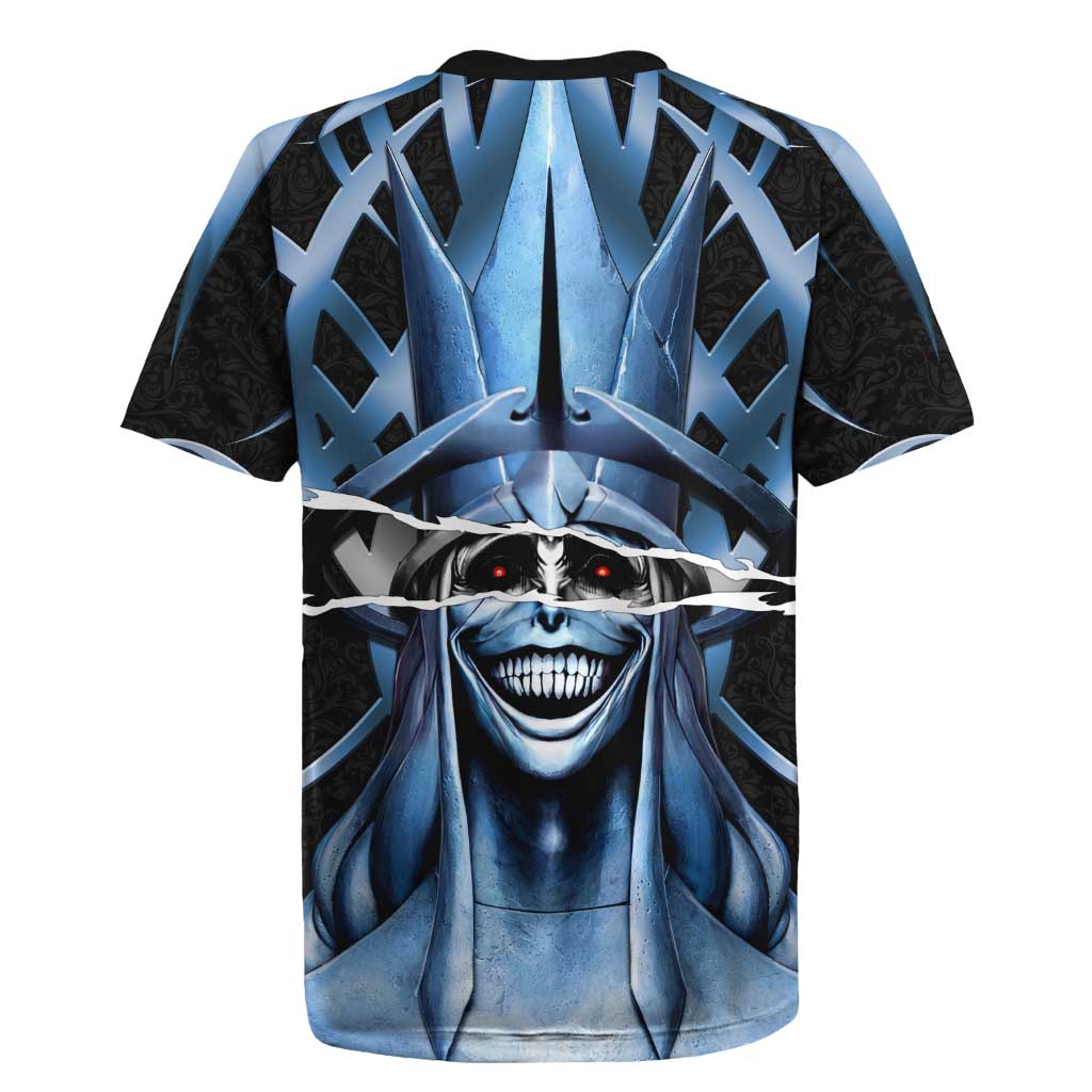 Statue of God Solo Leveling Rugby Jersey Dark Surreal Gothic Style