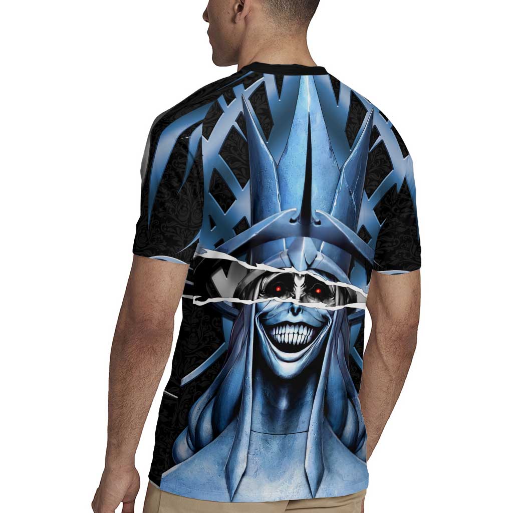 Statue of God Solo Leveling Rugby Jersey Dark Surreal Gothic Style
