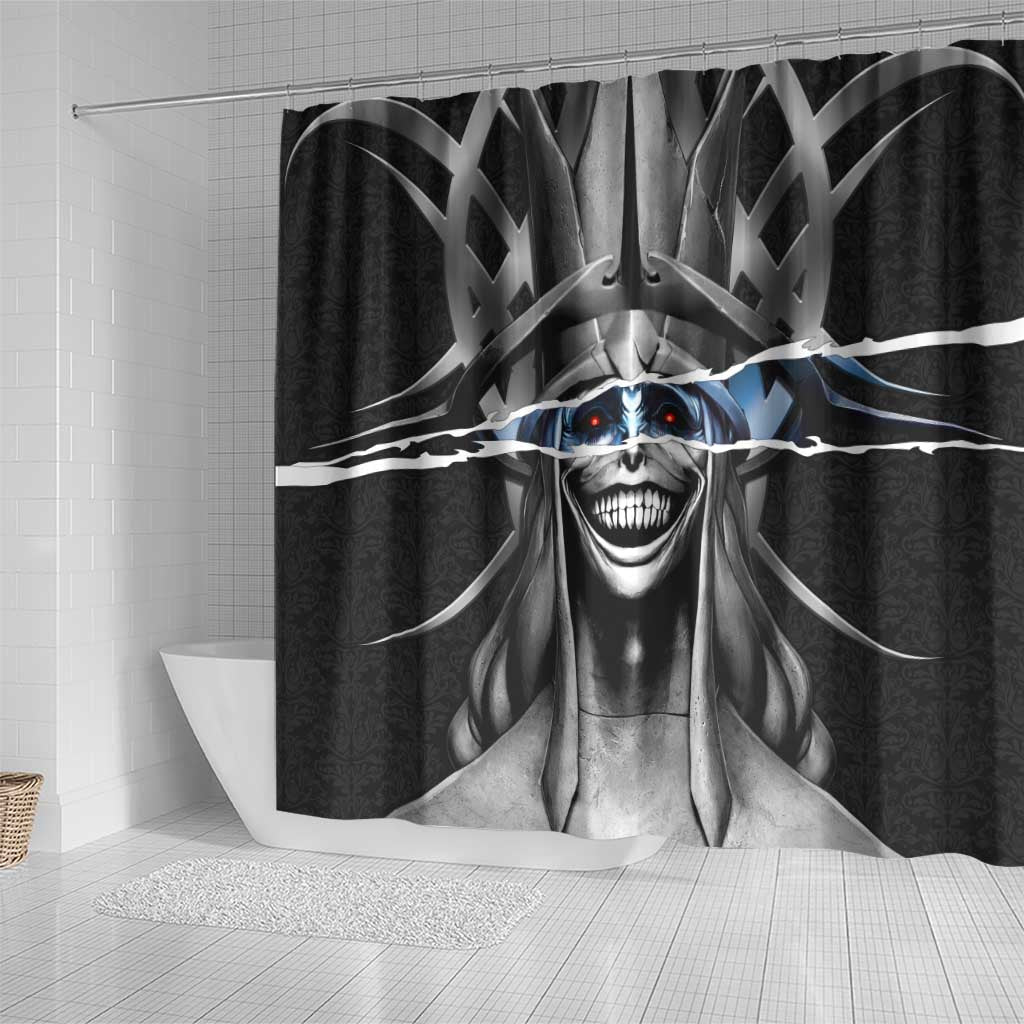 Statue of God Solo Leveling Shower Curtain Dark Surreal Gothic Style