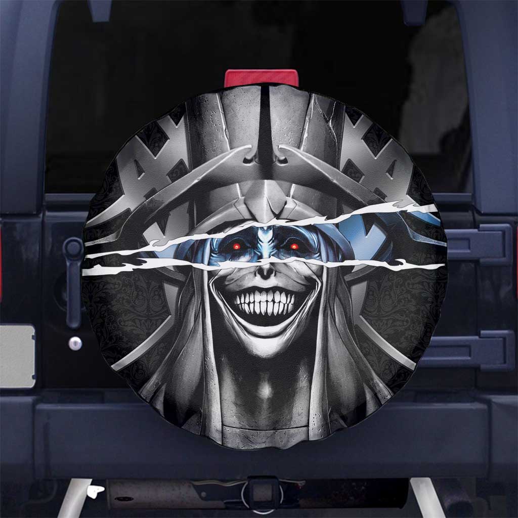 Statue of God Solo Leveling Spare Tire Cover Dark Surreal Gothic Style