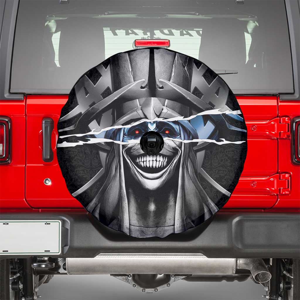 Statue of God Solo Leveling Spare Tire Cover Dark Surreal Gothic Style