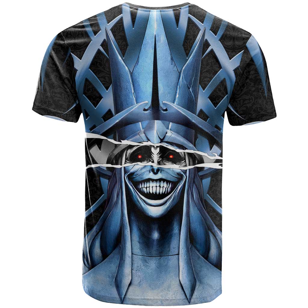 Statue of God Solo Leveling T Shirt Dark Surreal Gothic Style
