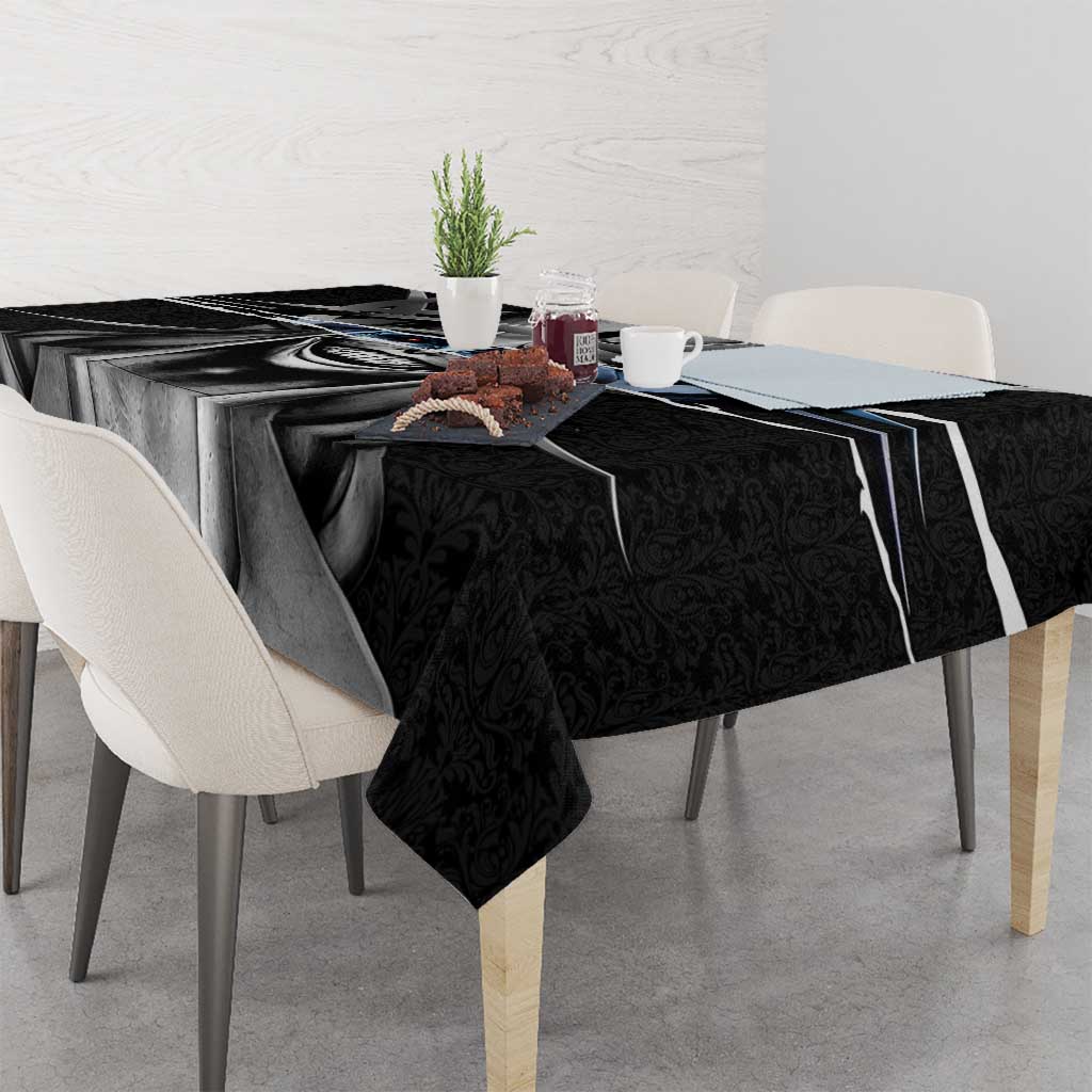Statue of God Solo Leveling Tablecloth Dark Surreal Gothic Style