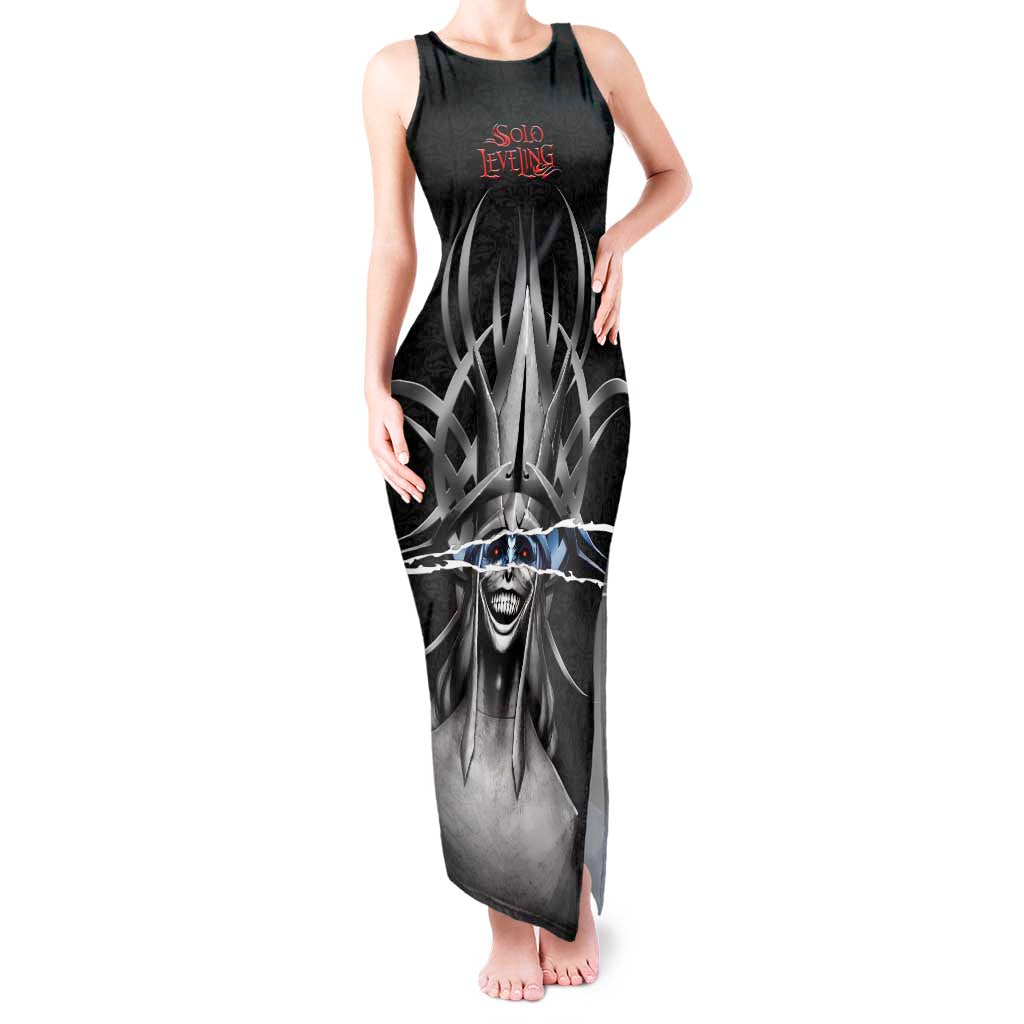 Statue of God Solo Leveling Tank Maxi Dress Dark Surreal Gothic Style