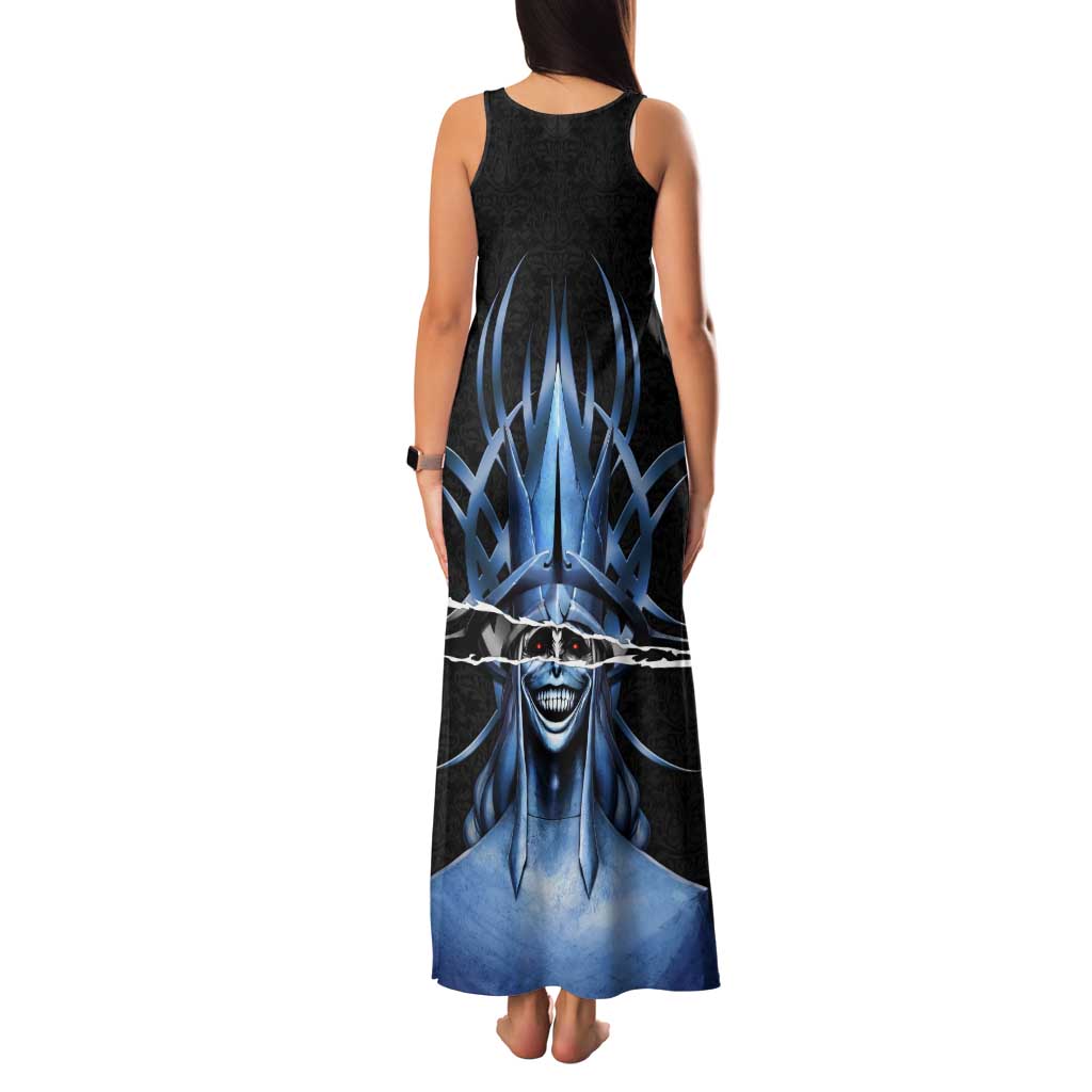 Statue of God Solo Leveling Tank Maxi Dress Dark Surreal Gothic Style