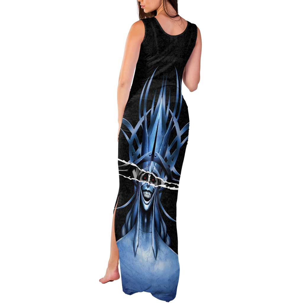 Statue of God Solo Leveling Tank Maxi Dress Dark Surreal Gothic Style