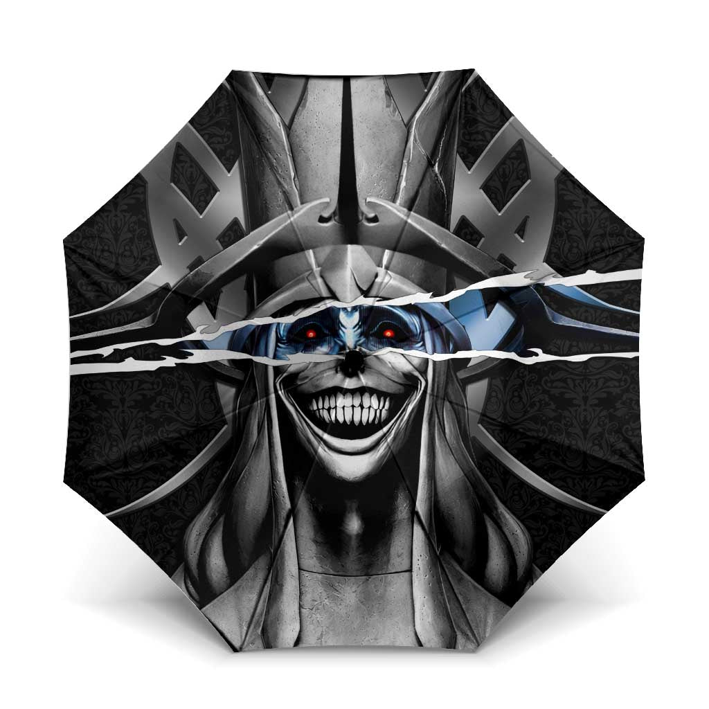 Statue of God Solo Leveling Umbrella Dark Surreal Gothic Style