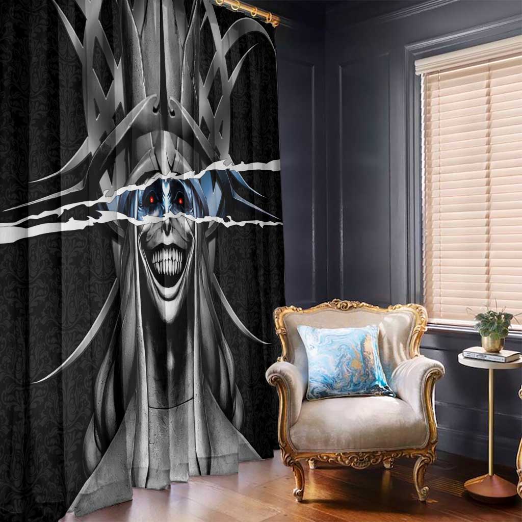 Statue of God Solo Leveling Window Curtain Dark Surreal Gothic Style