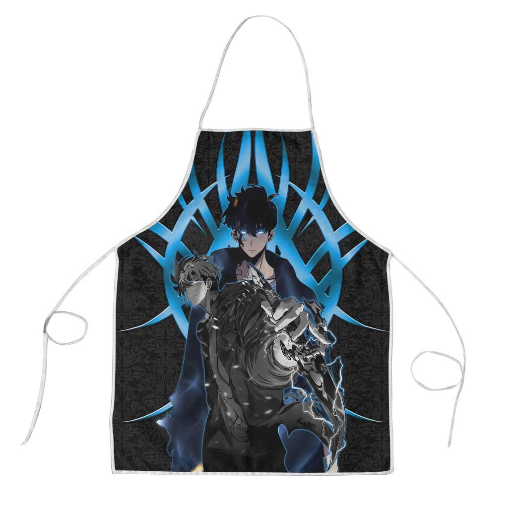 Sung Jin Woo Solo Leveling Apron Neon Shadowcore Anime Style