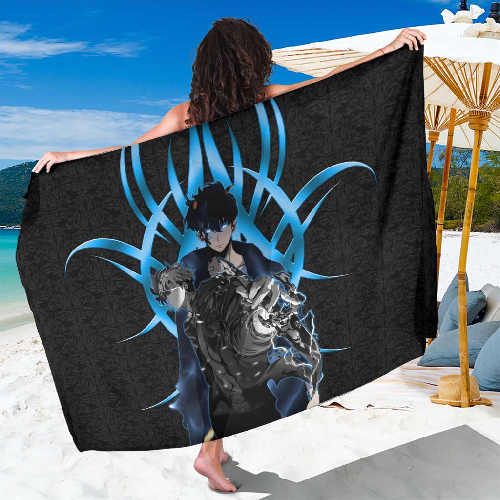 Sung Jin Woo Solo Leveling Sarong Neon Shadowcore Anime Style