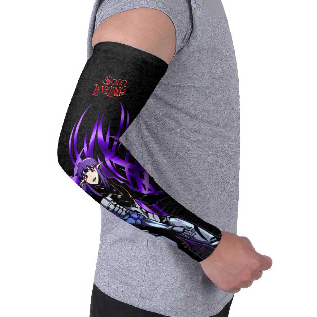 Esil Radiru Solo Leveling Arm Sleeves Cyber Gothic Anime Style