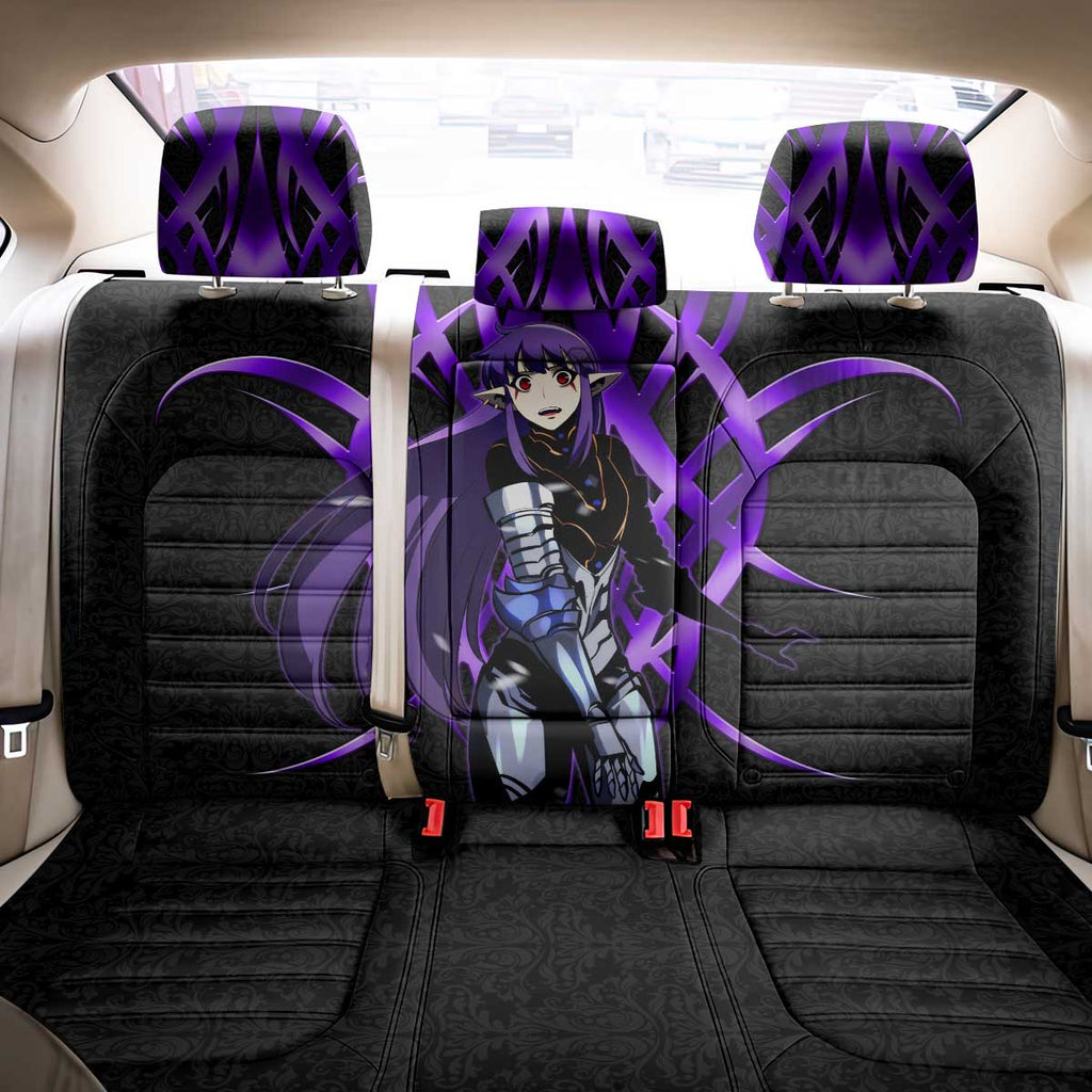 Esil Radiru Solo Leveling Back Car Seat Cover Cyber Gothic Anime Style