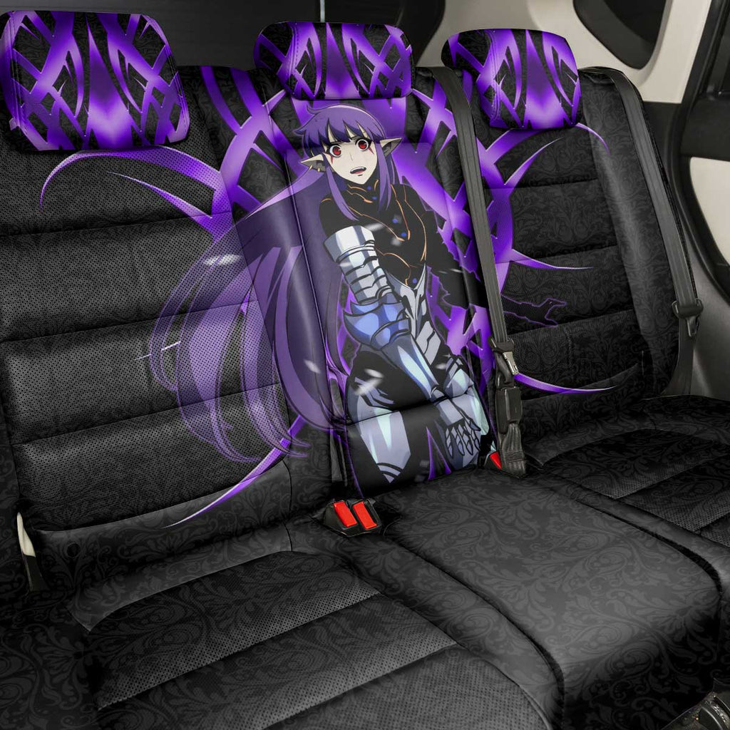Esil Radiru Solo Leveling Back Car Seat Cover Cyber Gothic Anime Style