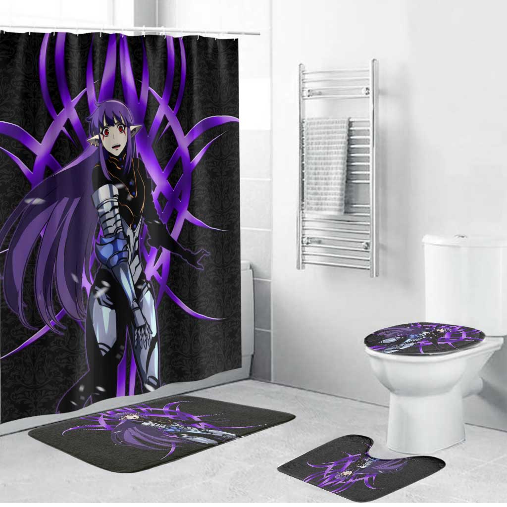 Esil Radiru Solo Leveling Bathroom Set Cyber Gothic Anime Style