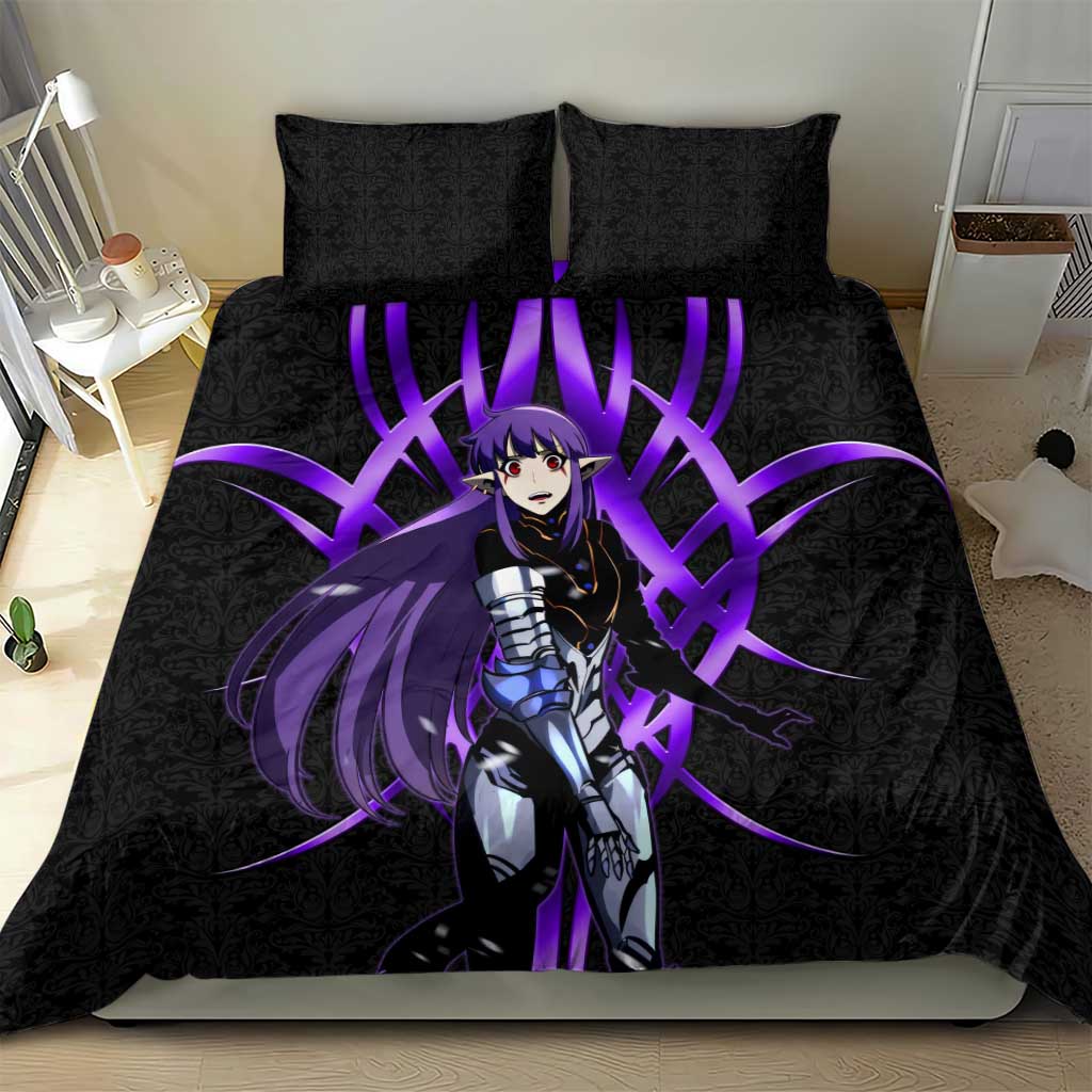 Esil Radiru Solo Leveling Bedding Set Cyber Gothic Anime Style