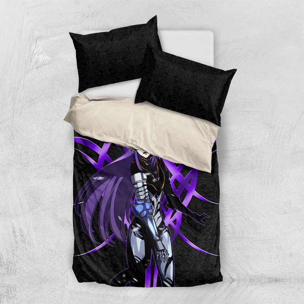 Esil Radiru Solo Leveling Bedding Set Cyber Gothic Anime Style