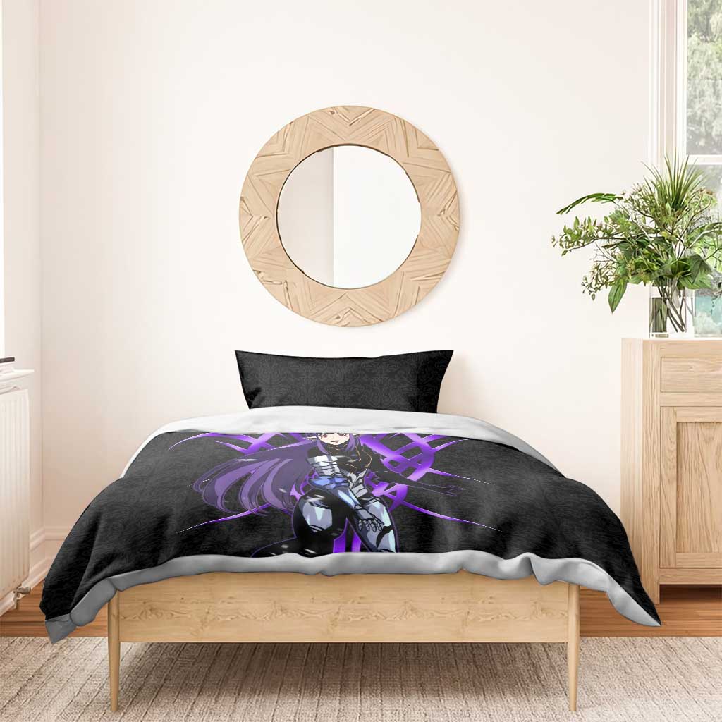 Esil Radiru Solo Leveling Bedding Set Cyber Gothic Anime Style