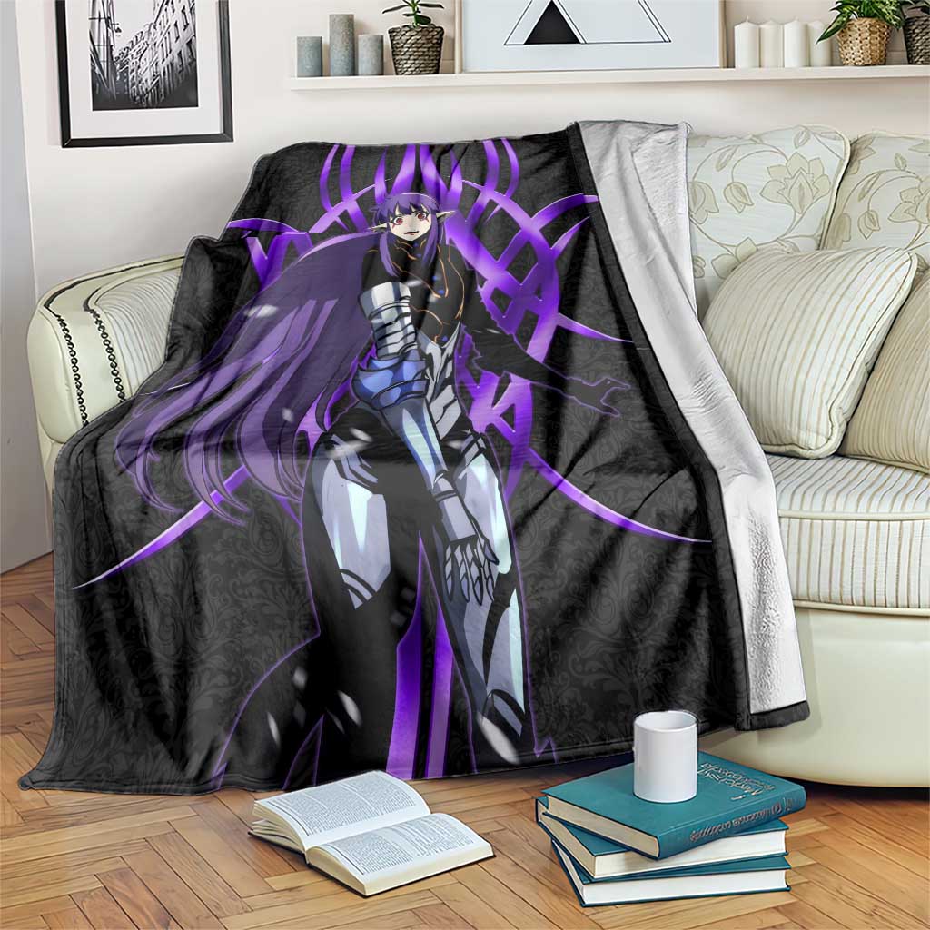 Esil Radiru Solo Leveling Blanket Cyber Gothic Anime Style