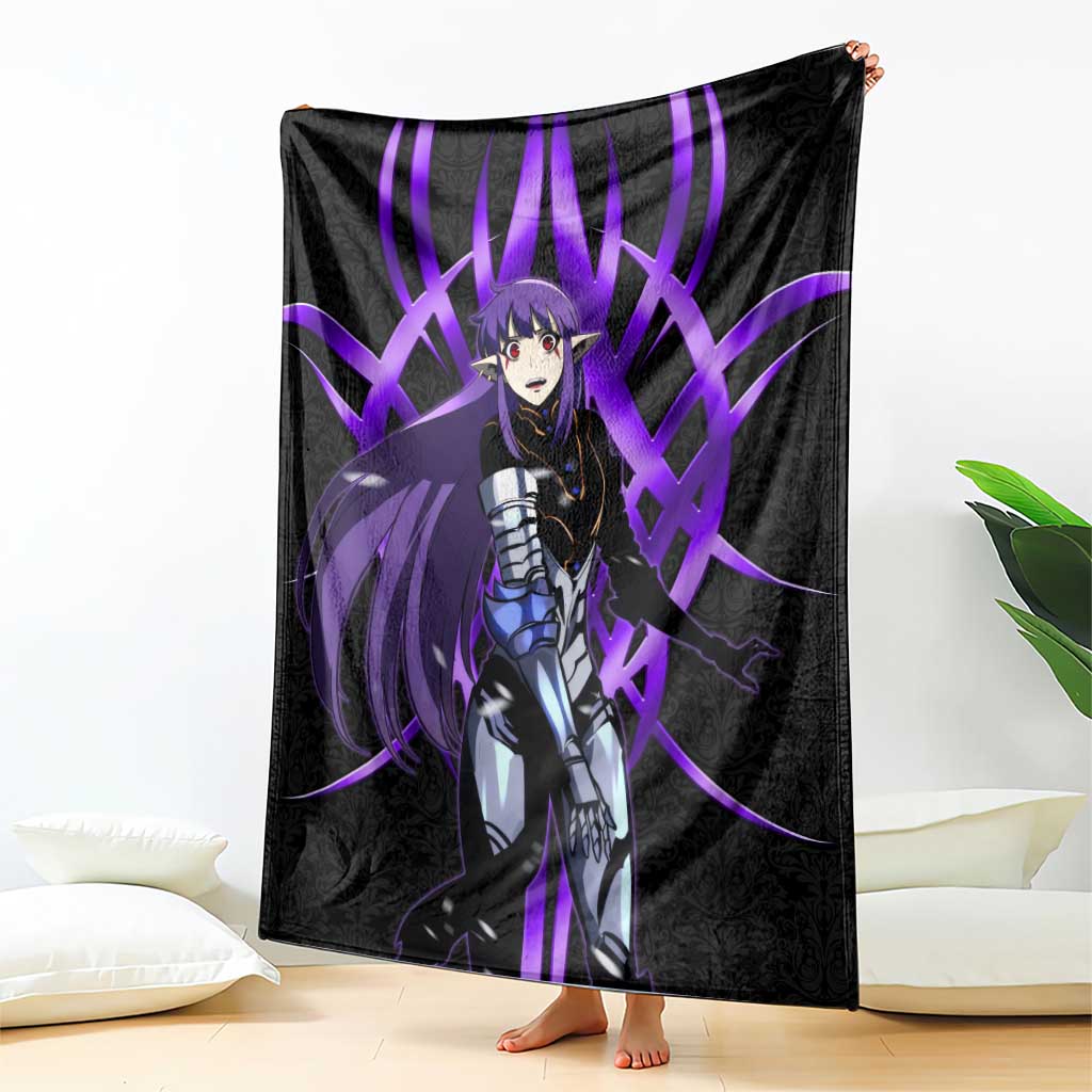Esil Radiru Solo Leveling Blanket Cyber Gothic Anime Style