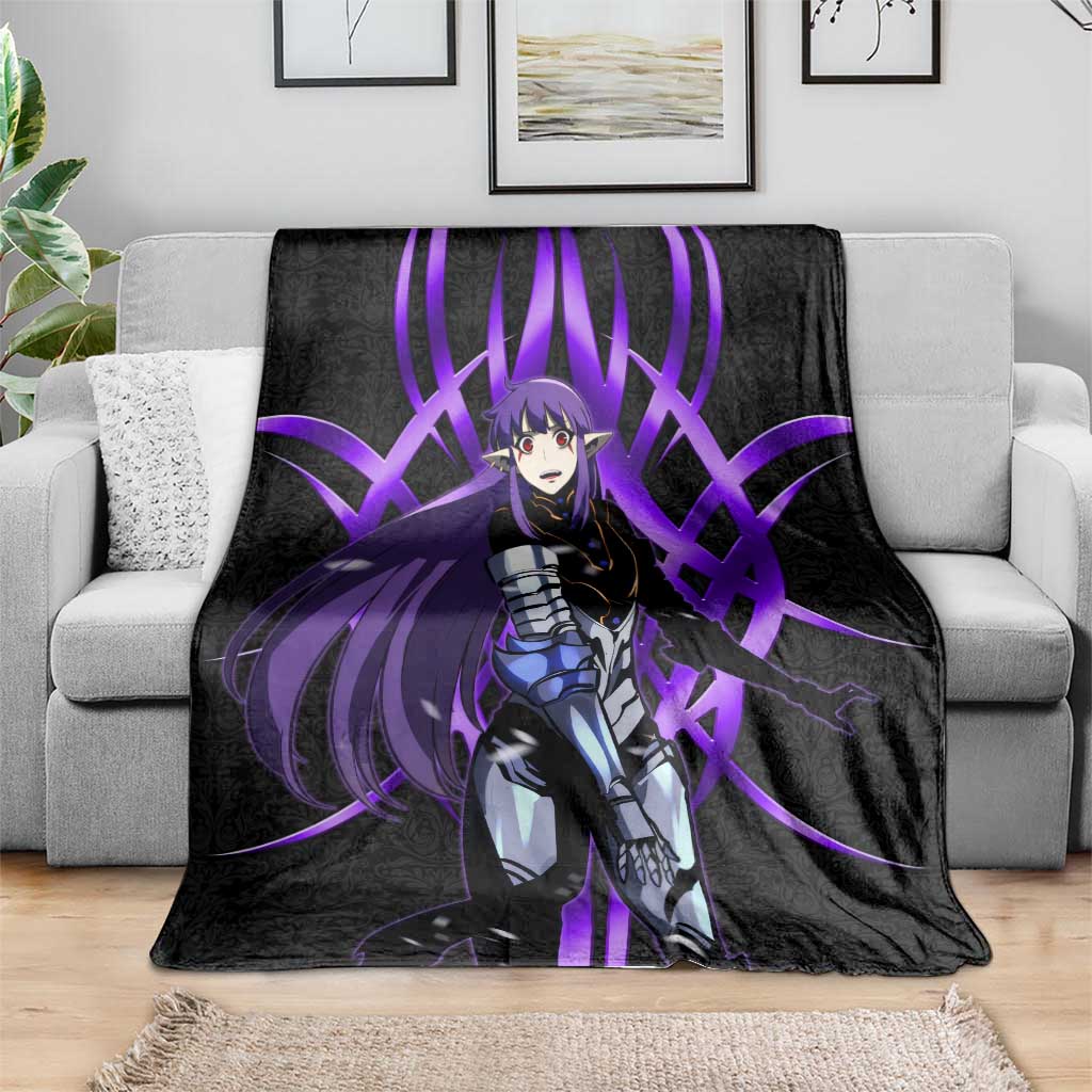 Esil Radiru Solo Leveling Blanket Cyber Gothic Anime Style