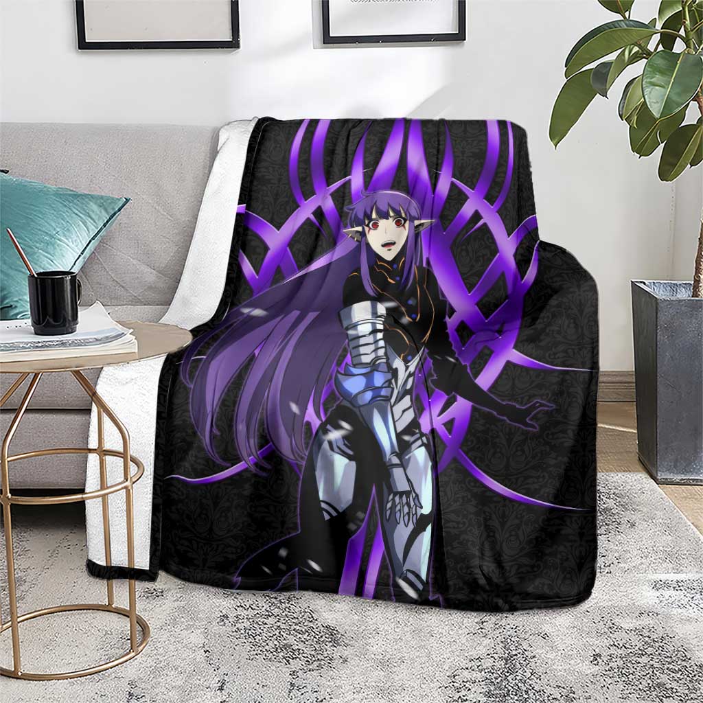 Esil Radiru Solo Leveling Blanket Cyber Gothic Anime Style