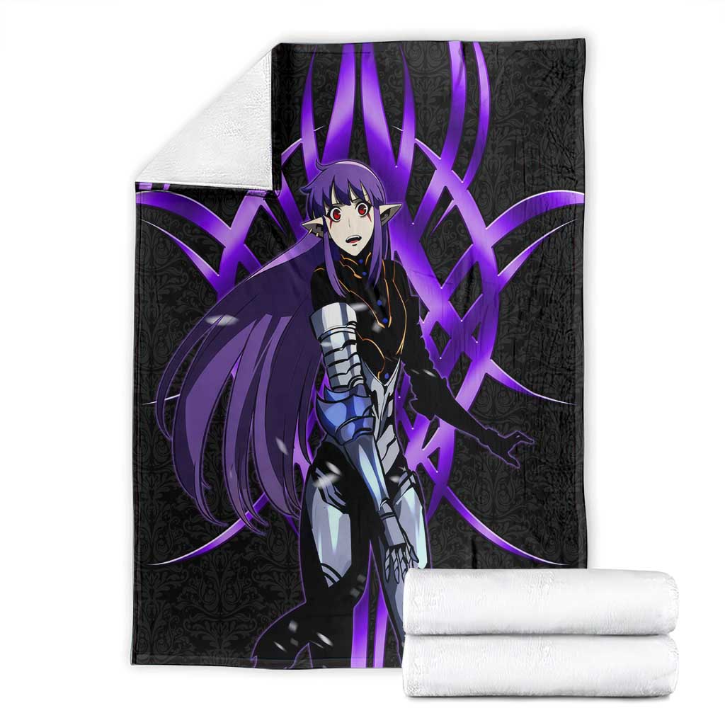 Esil Radiru Solo Leveling Blanket Cyber Gothic Anime Style
