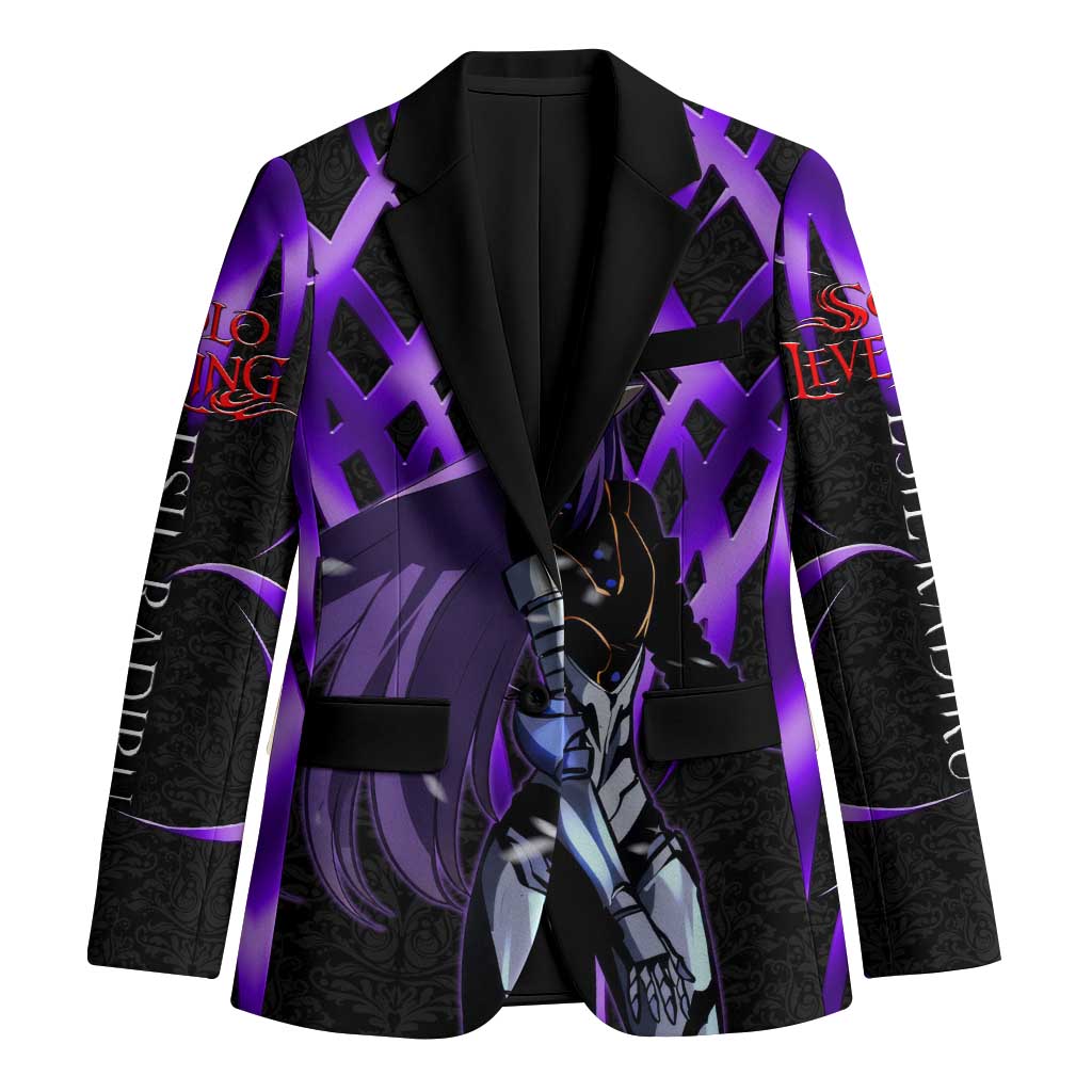 Esil Radiru Solo Leveling Blazer Cyber Gothic Anime Style