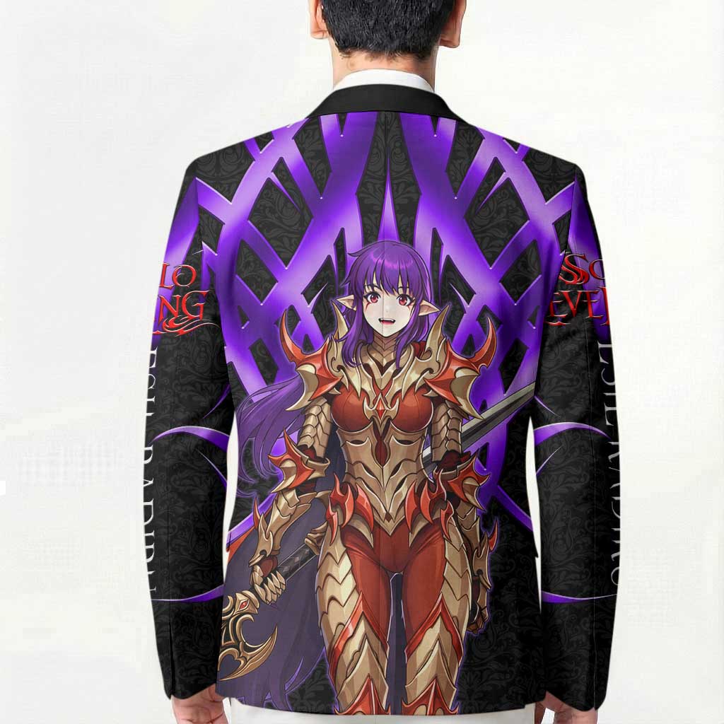 Esil Radiru Solo Leveling Blazer Cyber Gothic Anime Style