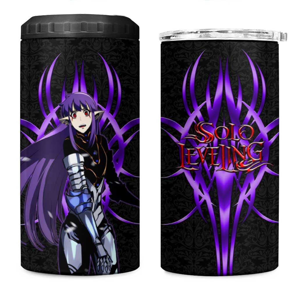 Esil Radiru Solo Leveling 4 in 1 Can Cooler Tumbler Cyber Gothic Anime Style