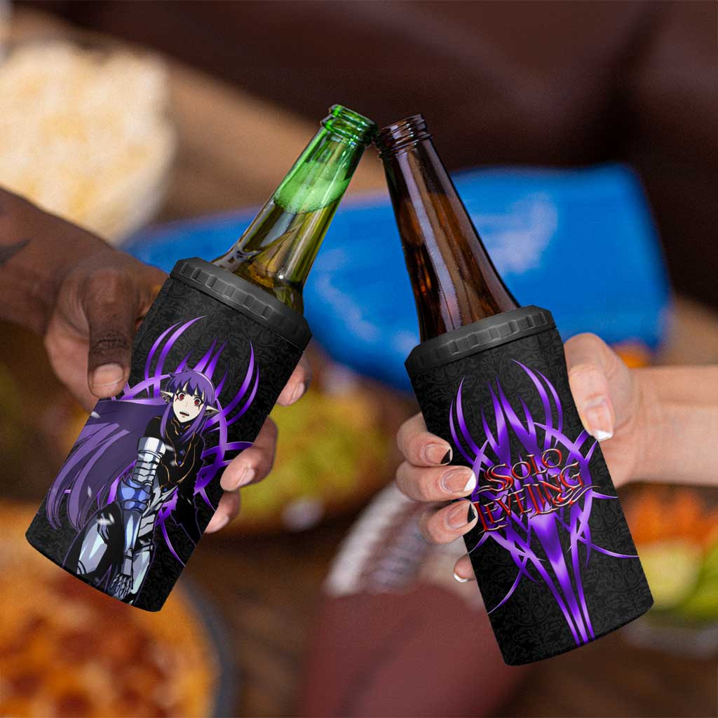Esil Radiru Solo Leveling 4 in 1 Can Cooler Tumbler Cyber Gothic Anime Style