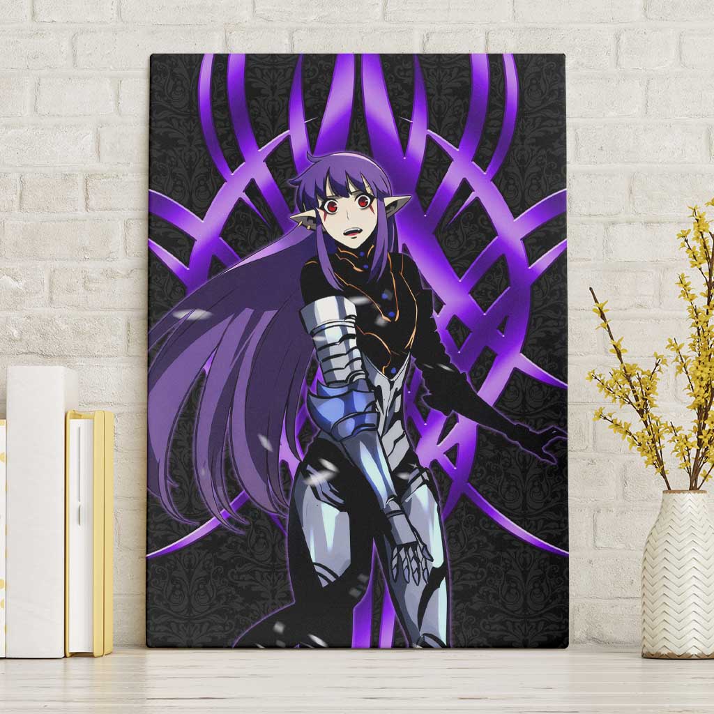 Esil Radiru Solo Leveling Canvas Wall Art Cyber Gothic Anime Style