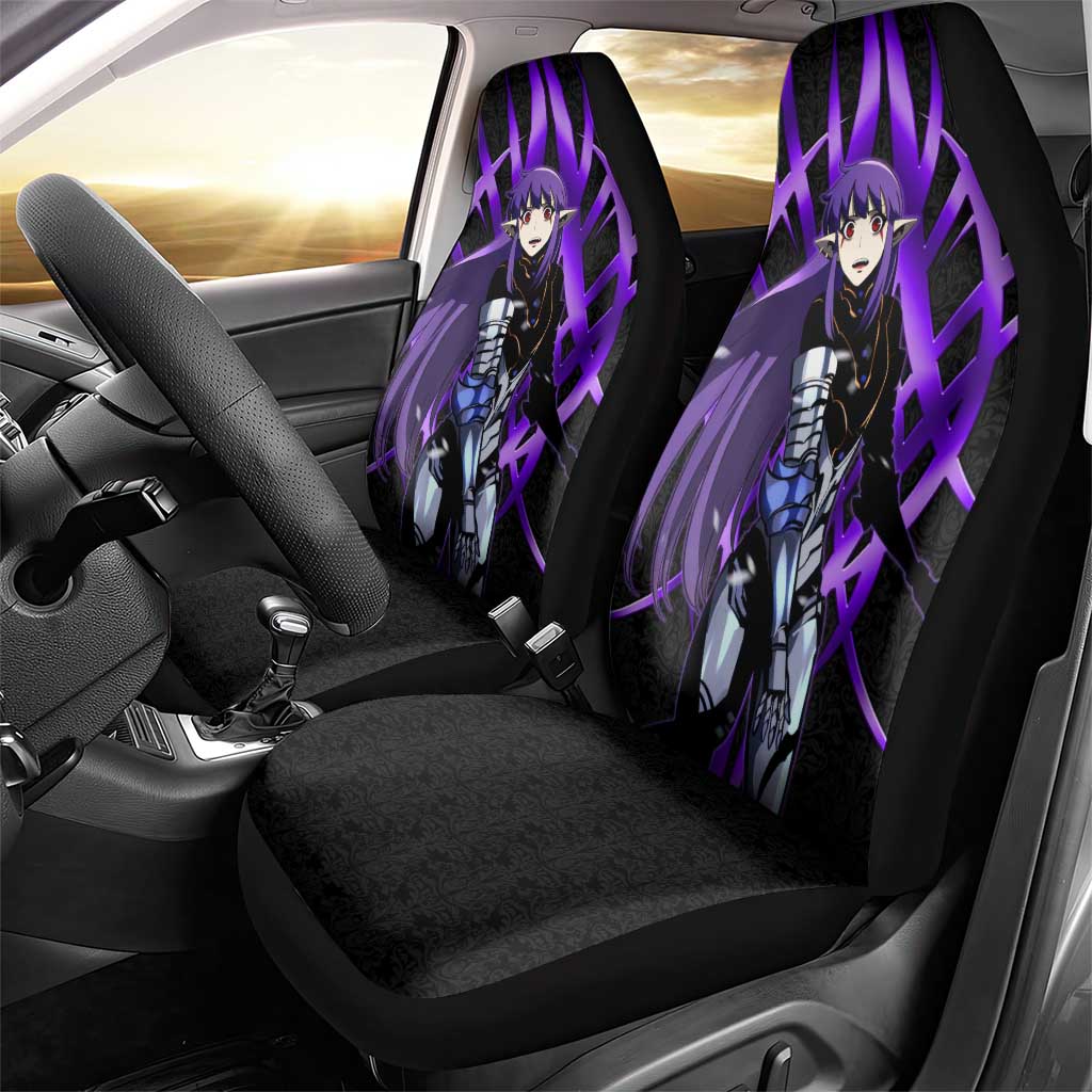 Esil Radiru Solo Leveling Car Seat Cover Cyber Gothic Anime Style