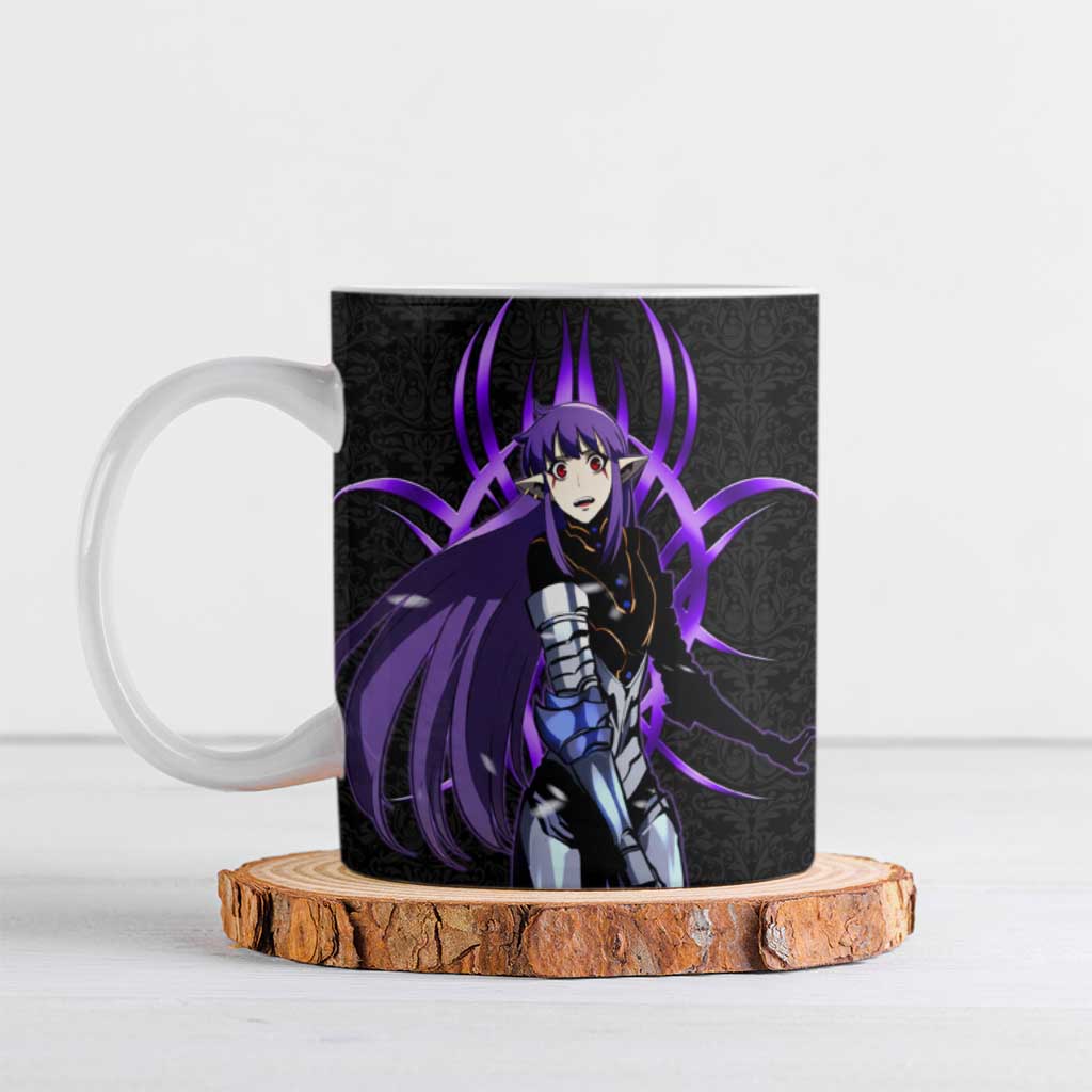 Esil Radiru Solo Leveling Ceramic Mug Cyber Gothic Anime Style