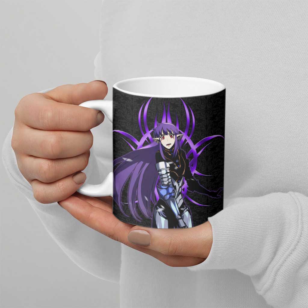 Esil Radiru Solo Leveling Ceramic Mug Cyber Gothic Anime Style