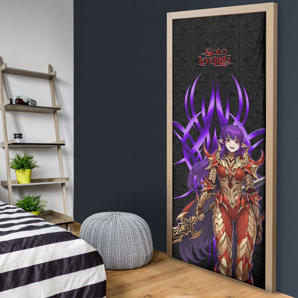 Esil Radiru Solo Leveling Door Cover Cyber Gothic Anime Style