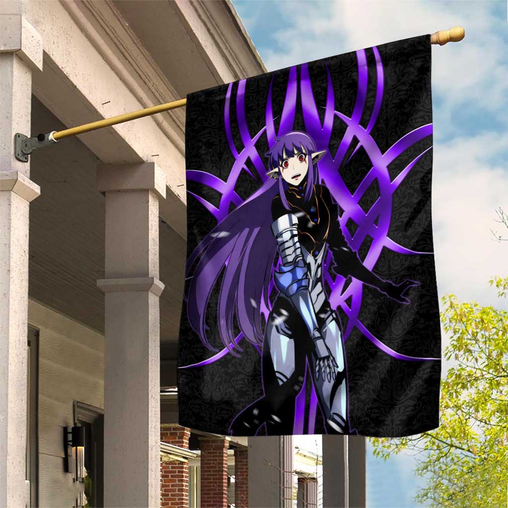 Esil Radiru Solo Leveling Garden Flag Cyber Gothic Anime Style