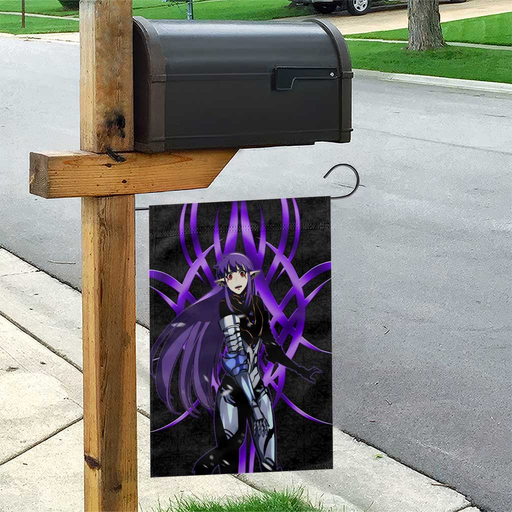Esil Radiru Solo Leveling Garden Flag Cyber Gothic Anime Style
